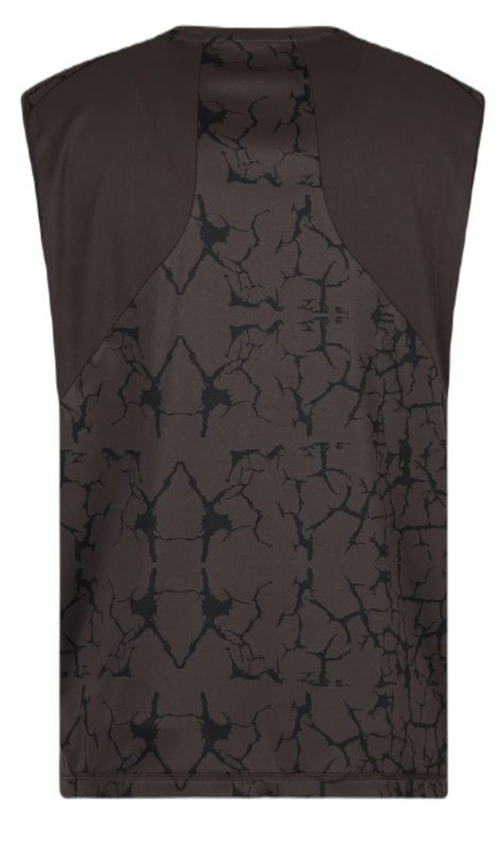 Мужская теннисная футболка EA7 Man Jersey Tank - raven