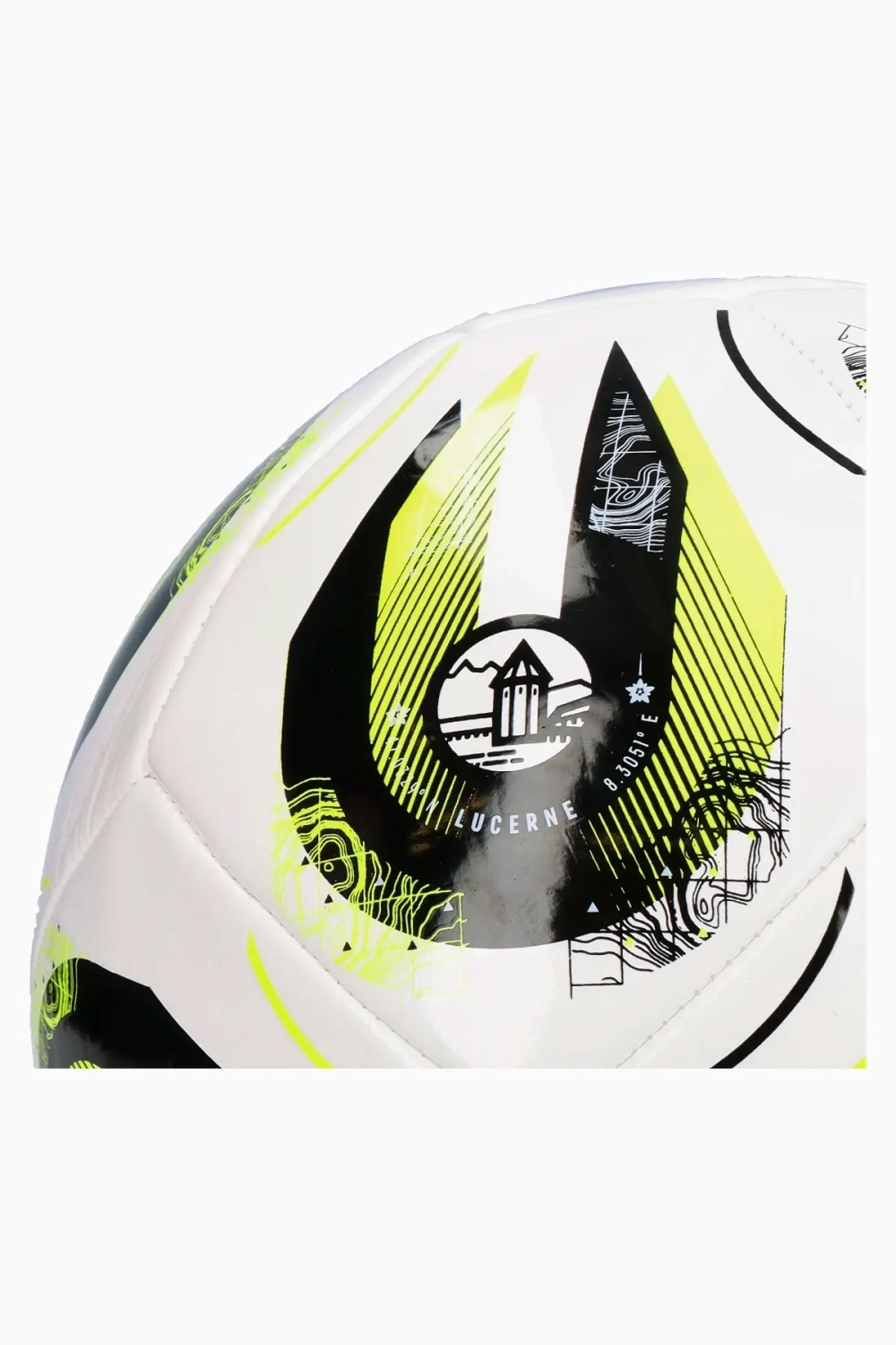 Футбольный мяч adidas Women's EURO 2025 Club размер 3 - белый