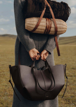 Сумка Polene Cyme EDITION TEXTURED EBONY