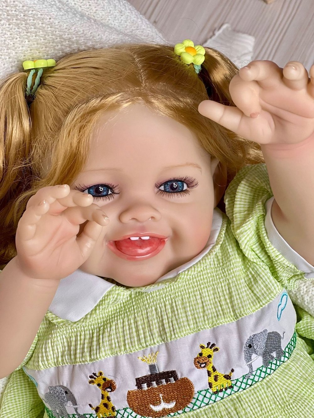 Кукла Реборн мягконабивная 60см (FA-967)