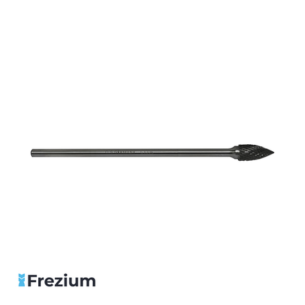 Борфреза твердосплавная "O.G.Germany" (12x6x25x170; G1225; Форма G)