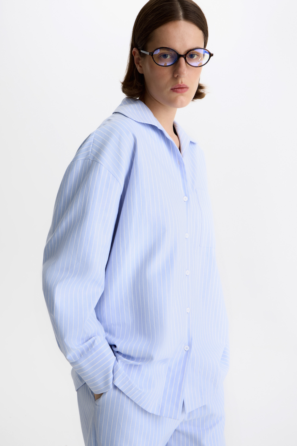 Стрит-пижама Kits голубая