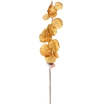 Искусственные цветы «FLOWERS GLAMOUR» 80см Ветка декоративная золотая