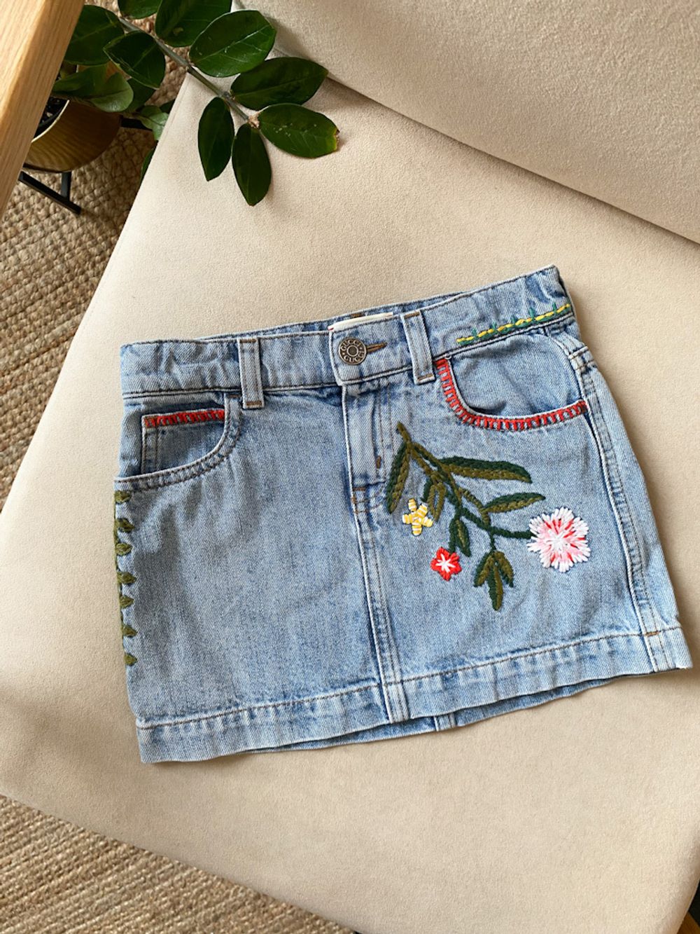 Джинсовая юбка Gucci, 104