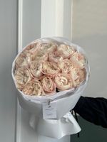 Букет из одноголовых нежных роз