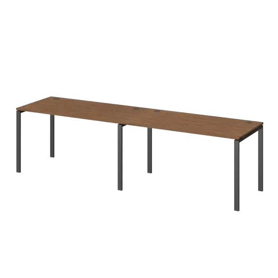 Бенч линейный на 2 рабочих места АМБЛ-003  2800x730x760 Арго-М