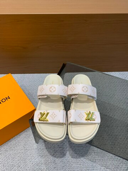 Louis Vuitton Bom Dia Flat Comfort Mule