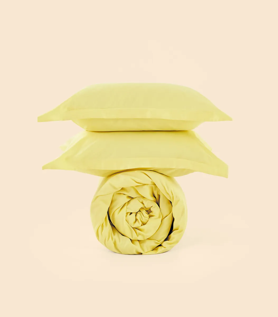 Наволочки (2 шт) - Pastel Yellow - 70х70