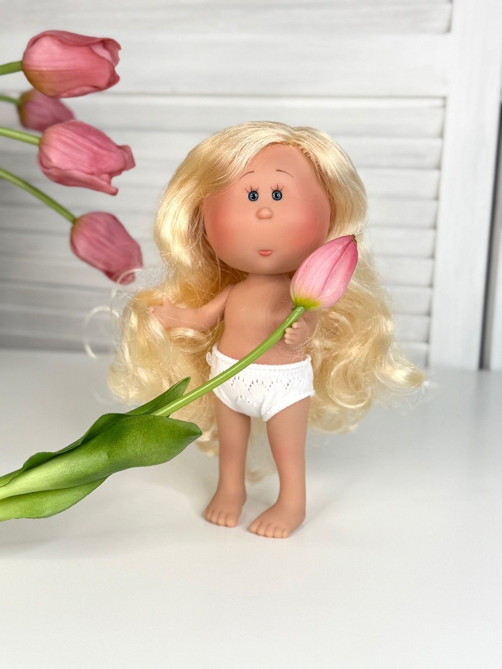 Кукла Nines виниловая 23см Little Mia без одежды (3199W12A1)