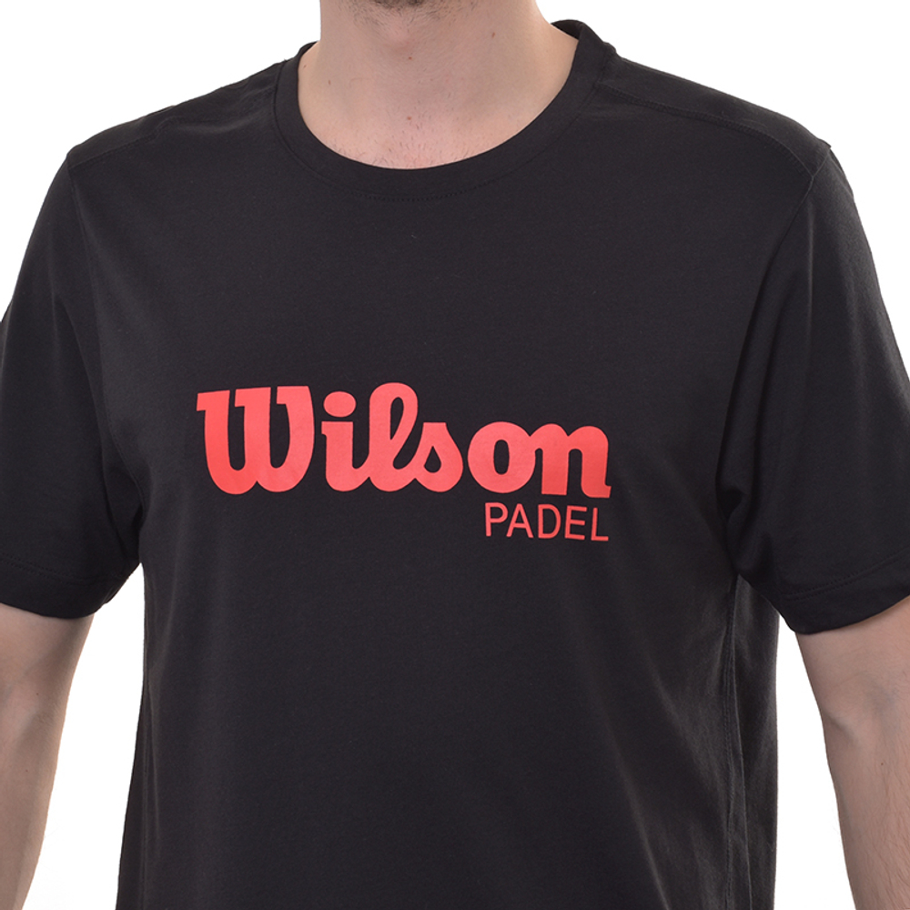 Мужская теннисная футболка Wilson Graphic T-Shirt - black