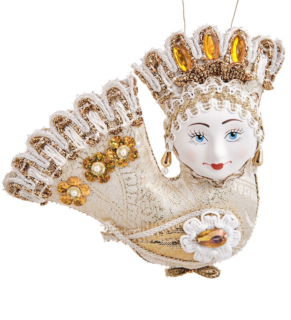 RK-958 Кукла подвесная «Птица Гамаюн золотая»