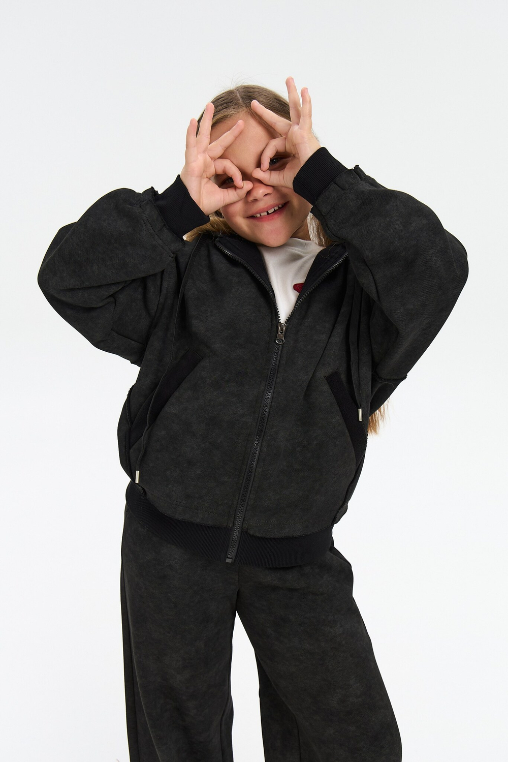 Толстовка дл/р утеп. д/д DELORAS 22680