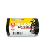 Мешки для мусора 30 л, ПНД GOODSEE размер 500*600 мм, толщина 8 мкм РУЛОН, в ролике 100 мешков