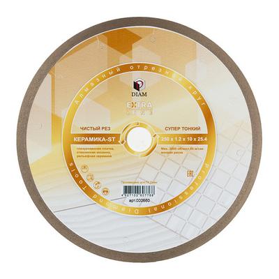 Алмазный отрезной круг DIAM КЕРАМИКА-ST 250 мм EXTRA LINE 000660