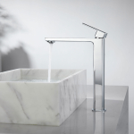 Смеситель для накладной раковины Vincea Next VBF-1N2CH однорычажный, хром