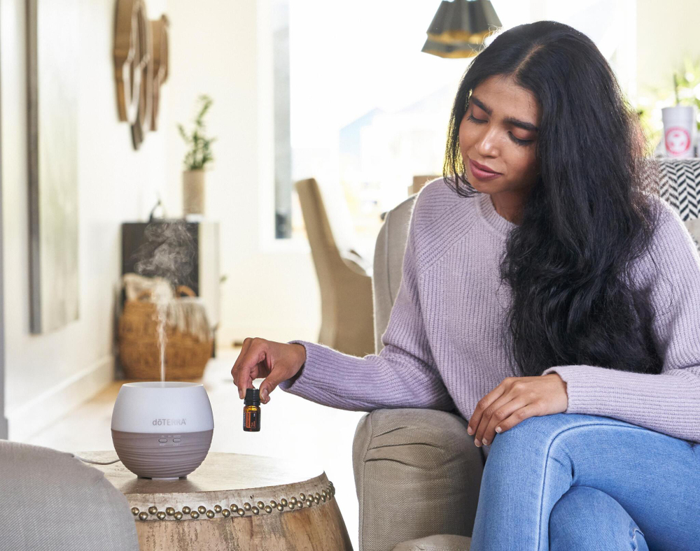 Диффузор doTERRA Лепесток 2.0 (PETAL DIFFUSER) для эфирных масел (240 мл)