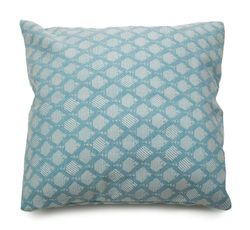 Подушка CARPATES turquoise подушка декоративная пике Blanc des Vosges 40x40 Бирюзовый