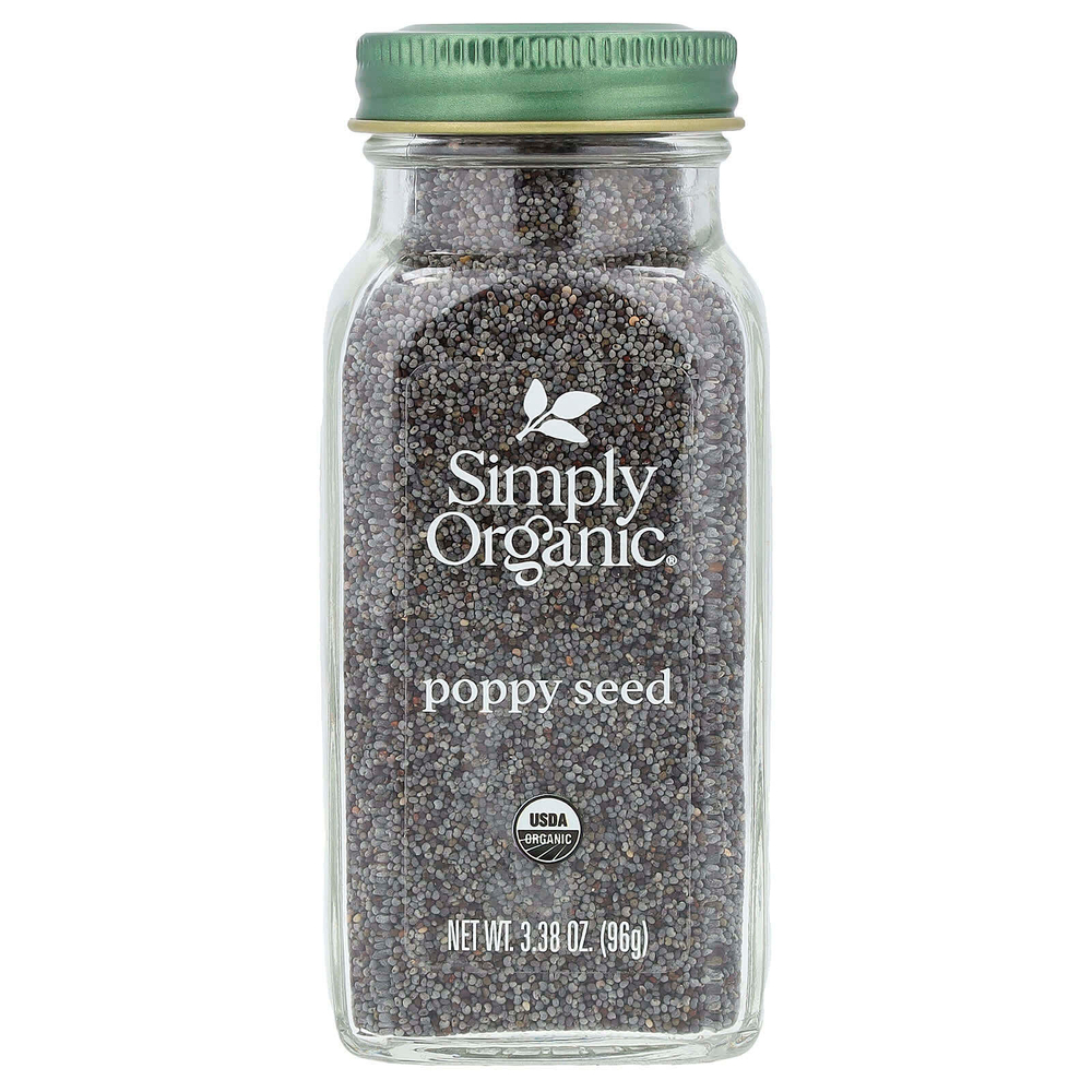Simply Organic, Мак, 96 г (3,38 унции)