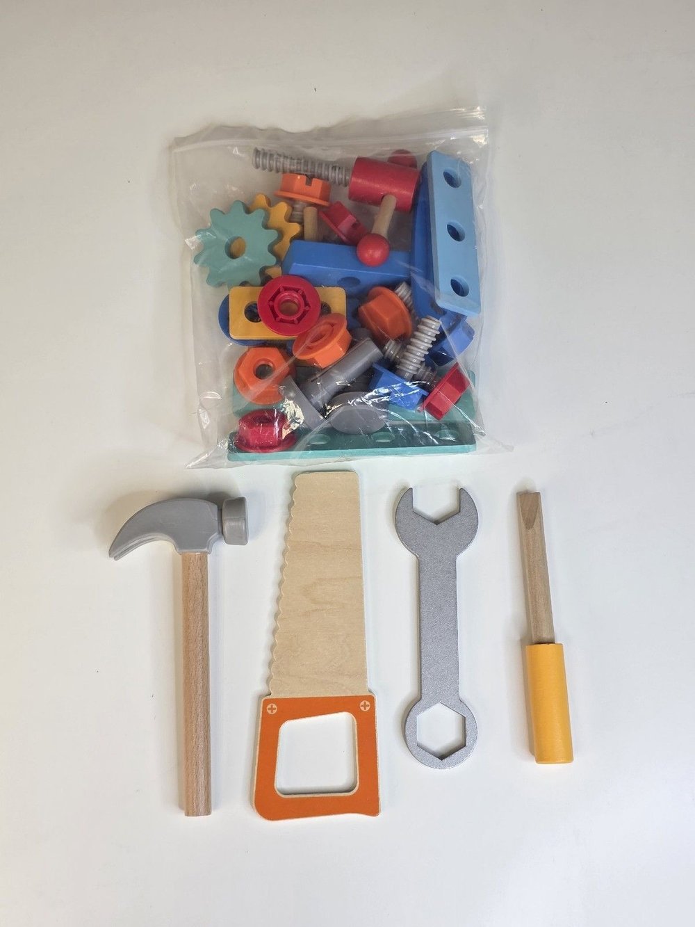 Набор инструментов детский деревянный конcтруктор
