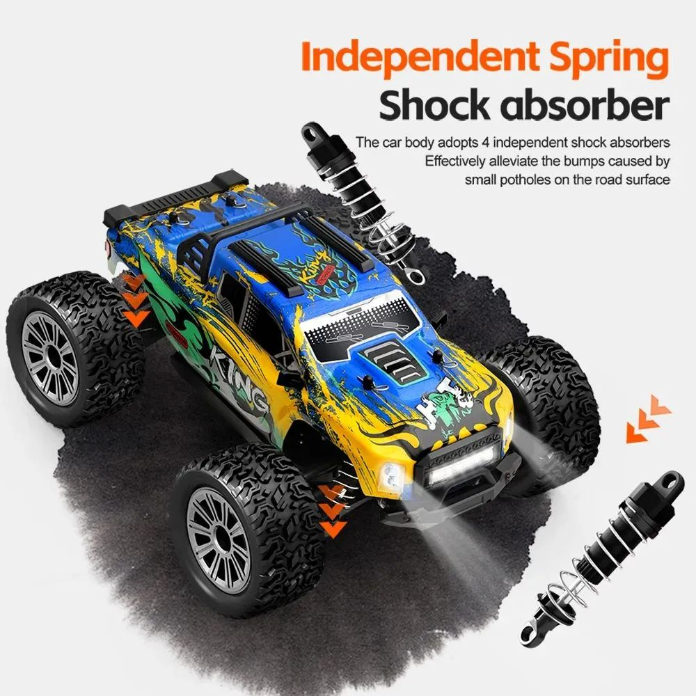 Машинка на радиоуправлении WLTOYS 164018, 1/16, 35 км/ч, 4WD, полный привод