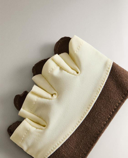 ZARA HOME НАБОР СПОРТИВНЫХ ПЕРЧАТОК (2 ШТ.), КОРИЧНЕВЫЙ