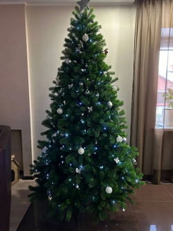 Ель искуственная Царь елка Русская красавица премиум 225 см