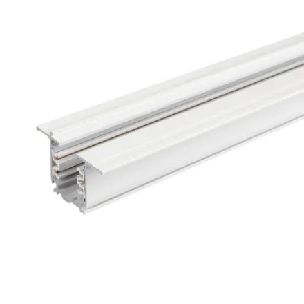 Трек встраиваемый LGD-4TR-TRACK-F-4000-WH-M (D) (Arlight, IP20 Металл, 3 года) 055356