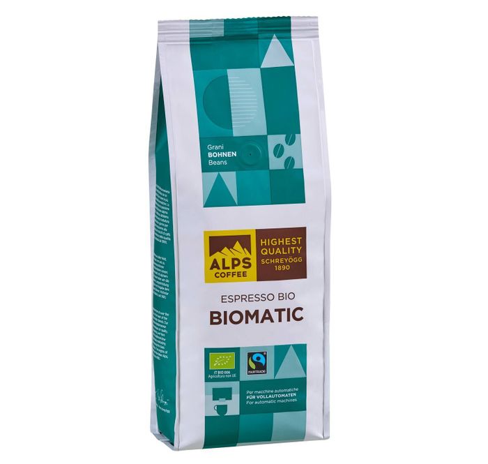 Кофе в зёрнах Alps Coffee Espresso Bio Biomatic Flo