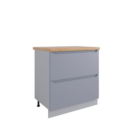 Кухня Модуль СКБ 800 Тренто Серый эмалит