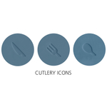 Органайзер для столовых приборов drawerstore, синий