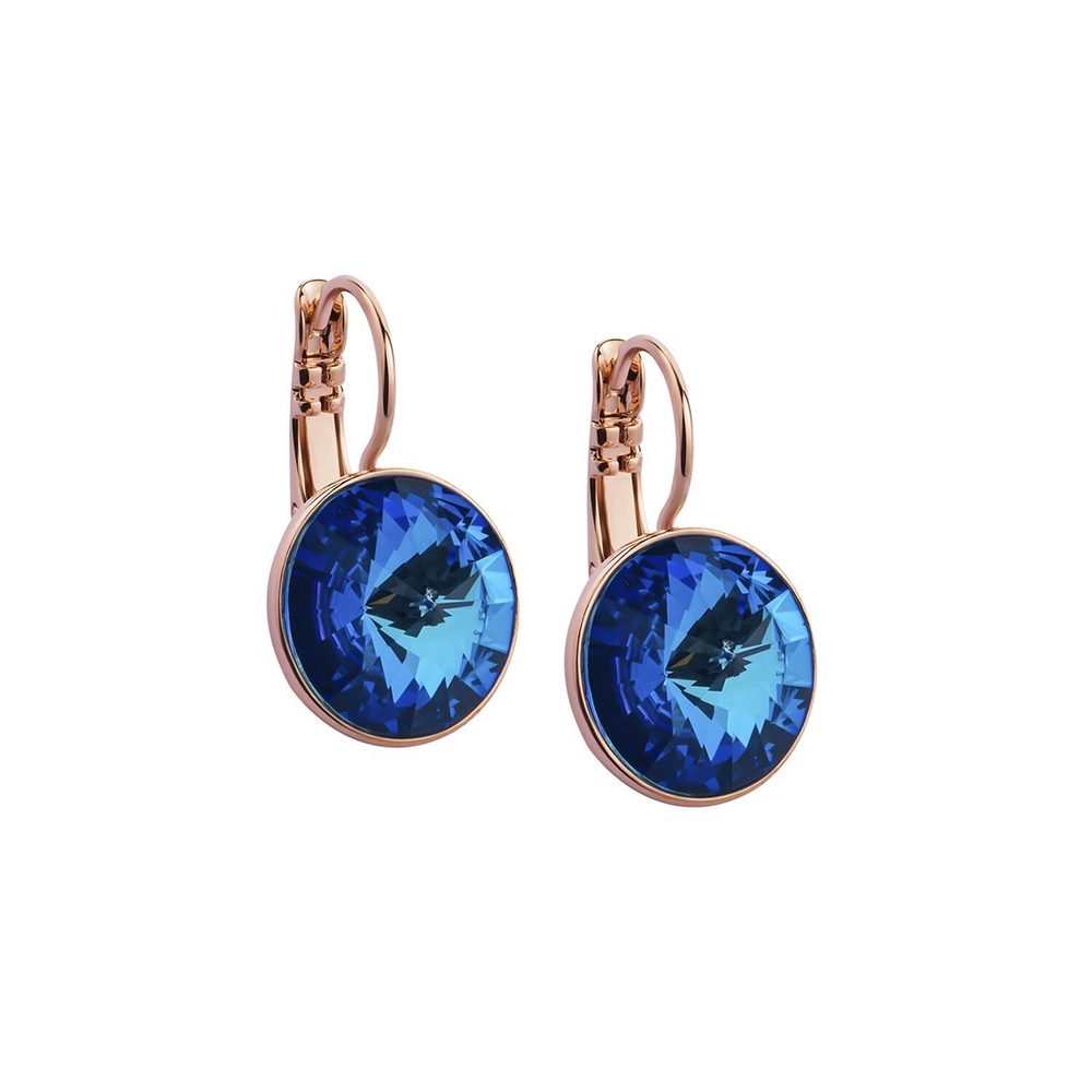 Серьги Fiore Luna Royal Blue Delite A1903.23 BL/RG