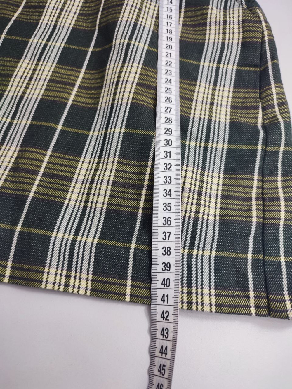 Юбка Mango в клетку 46 размер