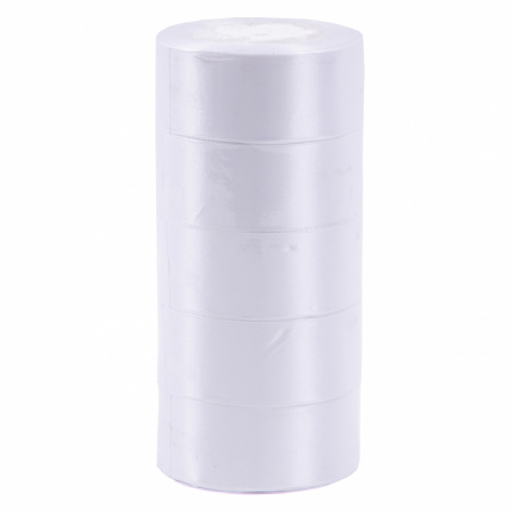 Лента Атласная 3,8см*22,85м Белая