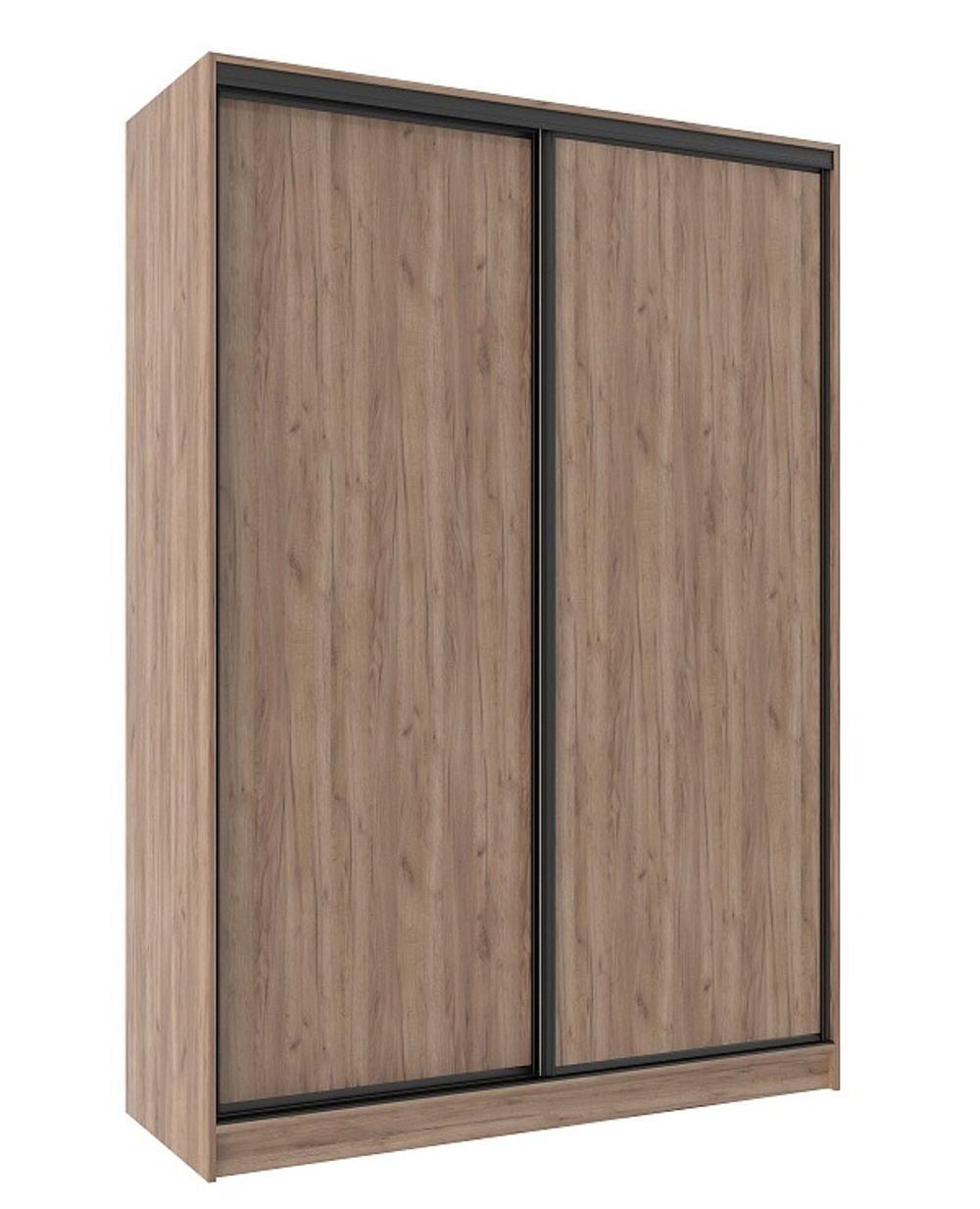 Шкаф-купе двухдверный 1600 Домашний Дуб табачный Craft