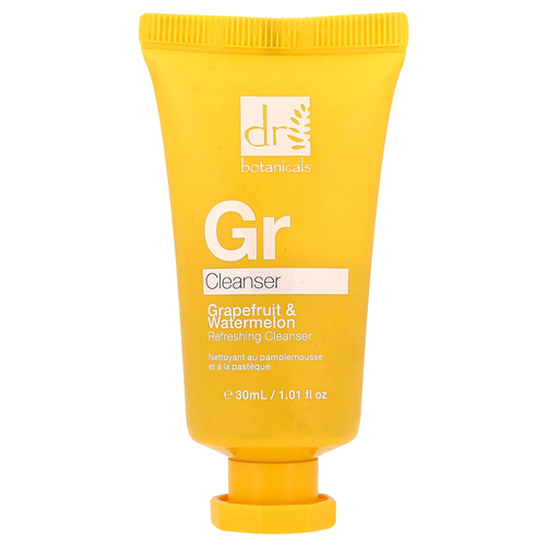 Dr. Botanicals, Освежающее очищающее средство, грейпфрут и арбуз, 30 мл (1,01 жидк. Унции)