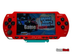 Игровая приставка Sony PSP 2008 Slim (B, Б/У, Red-Black, HD1251679)