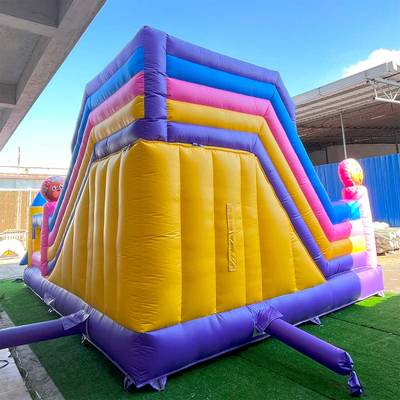 Коммерческий надувной батут «Звездный полет», 7*5*4.5 м