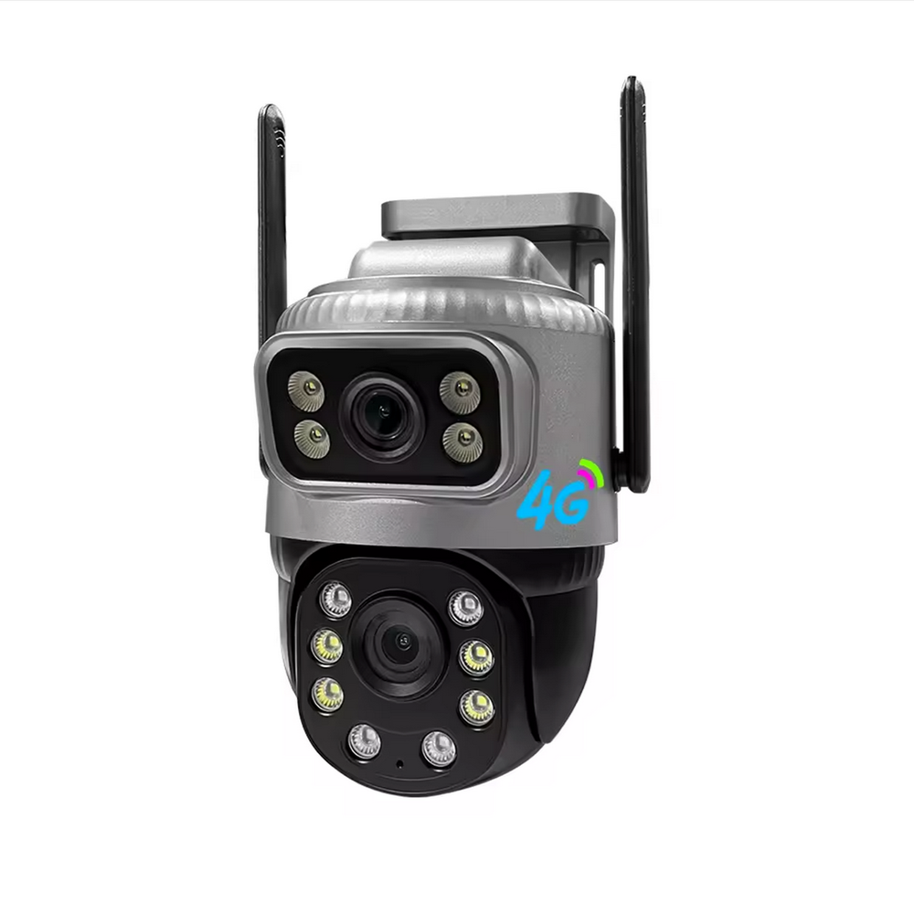 Wi-Fi 4G Камера видеонаблюдения с 2-мя объективами 4MP FaizFull FT45