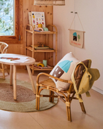 Стеллаж из ротанга Ormela с натуральной отделкой 40 x 81 см