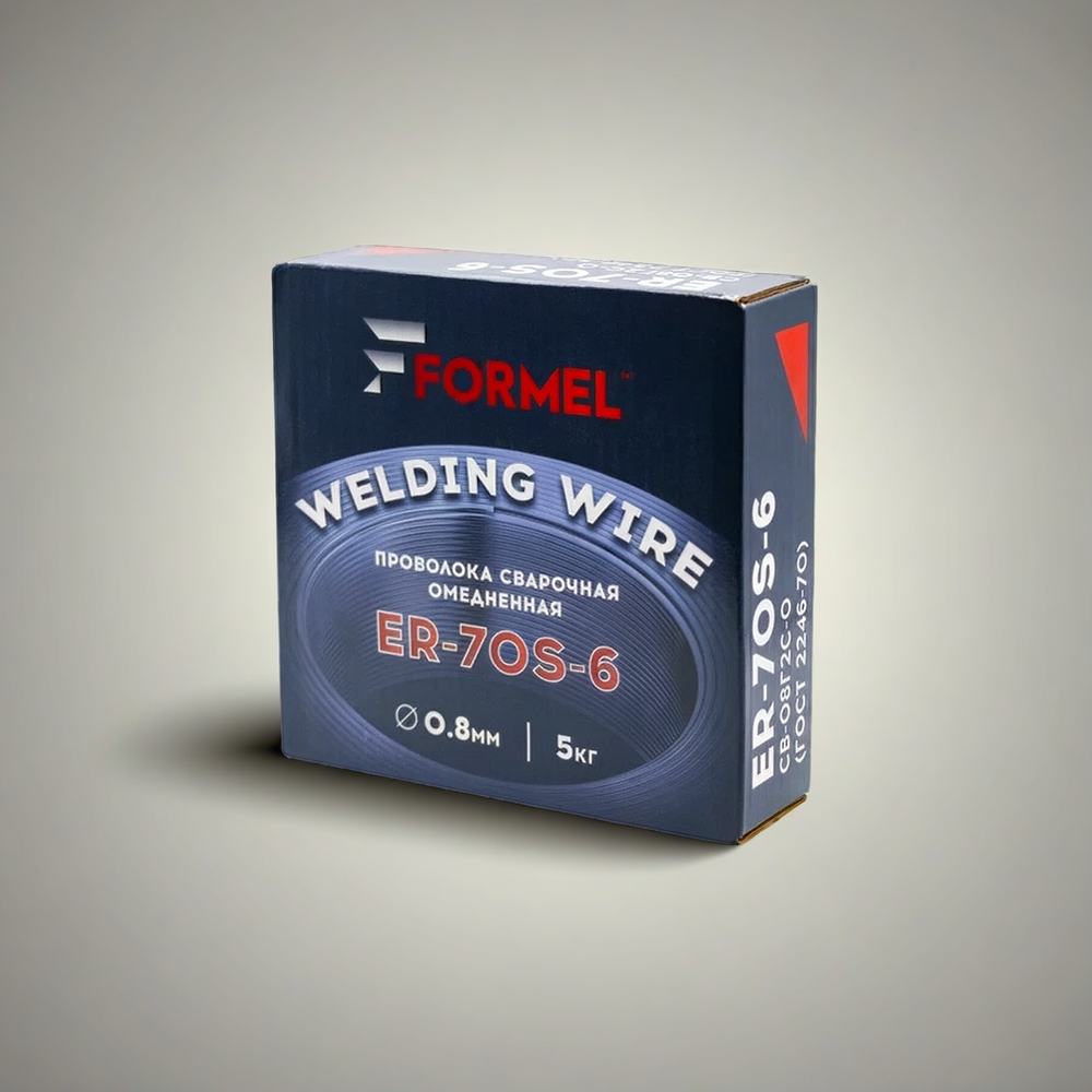 Проволока сварочная омедненная FORMEL Welding Wire 0.8мм