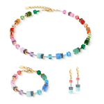 Серьги Coeur de Lion Multicolour Rainbow 4905/20-1520