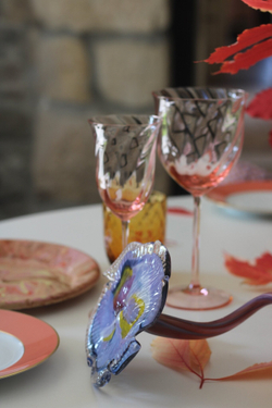 Бокал для красного вина 490мл Anna Von Lipa Лиму розовый