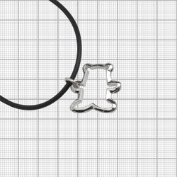 "Япанго " подвеска в родиевом покрытии из коллекции " Gammi" от Jenavi с замком карабин