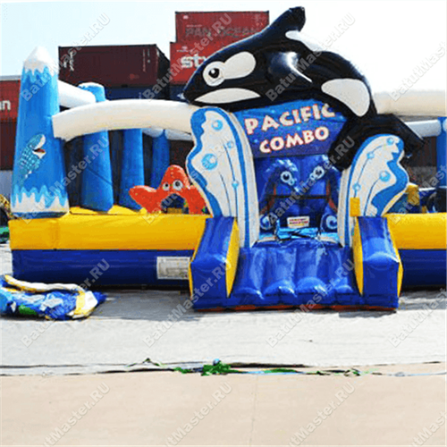 Коммерческий надувной батут "Океан"