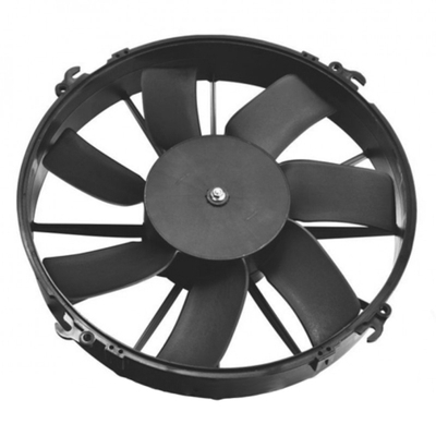 Электровентилятор 24 В, 305 мм, 240 Вт, тип B-на радиатора/нагнетание, 3000 м3/час, 7 лопастей изогнутые усиленный