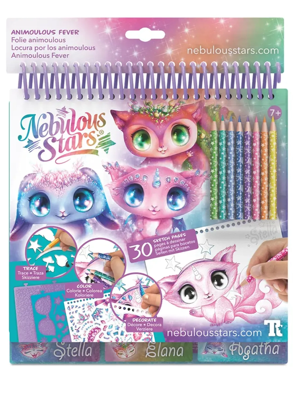 Раскраска для девочек Мифики