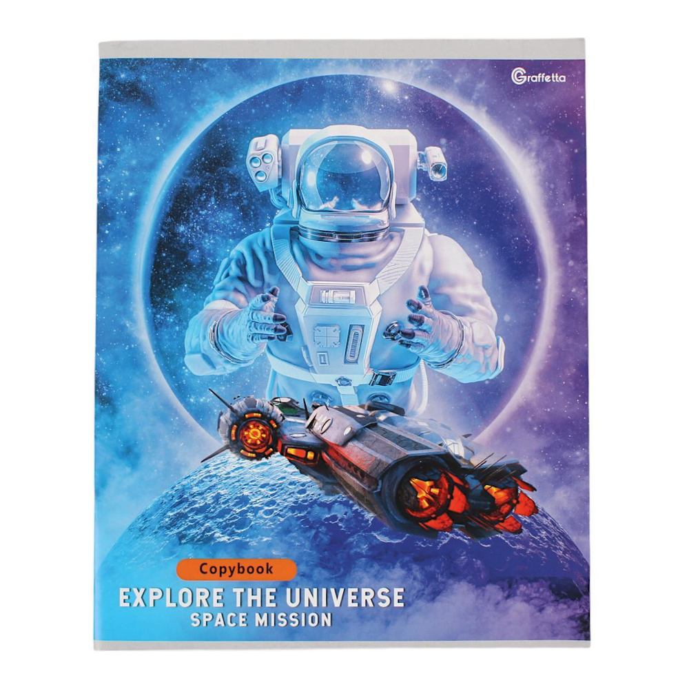 Тетрадь 48л. клетка "Graffetta" (Проф-Пресс)