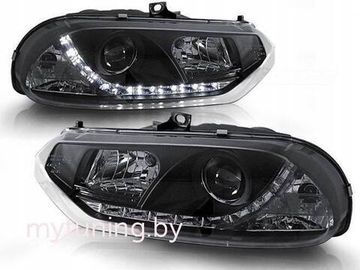 Передние фары DAYLIGHT BLACK для Alfa Romeo 156