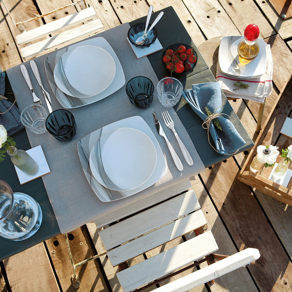 Приборы для салата grace, белые, 2 шт.