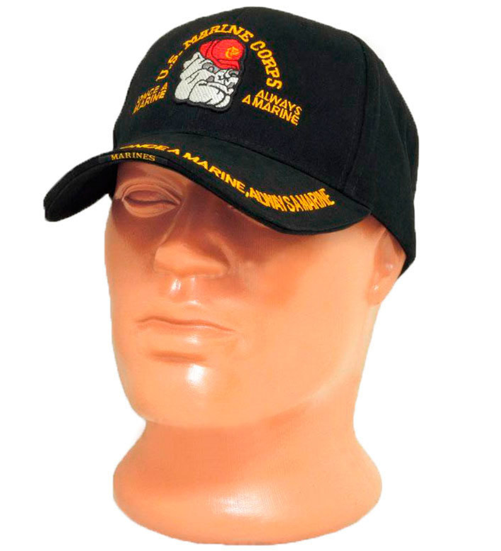 Кепка Deluxe Marine Bulldog Rothco (черная-black)